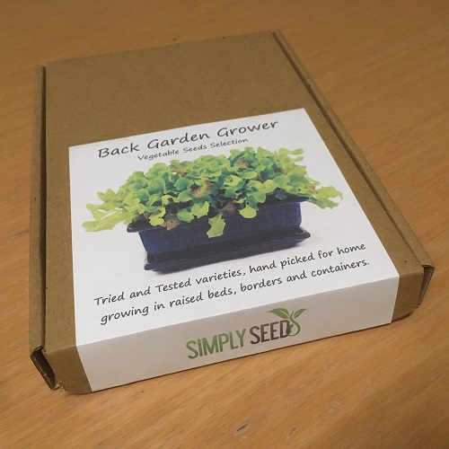 Back Garden Grower Vegetable Seeds Box